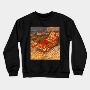 Drive-in theater Crewneck Sweatshirt